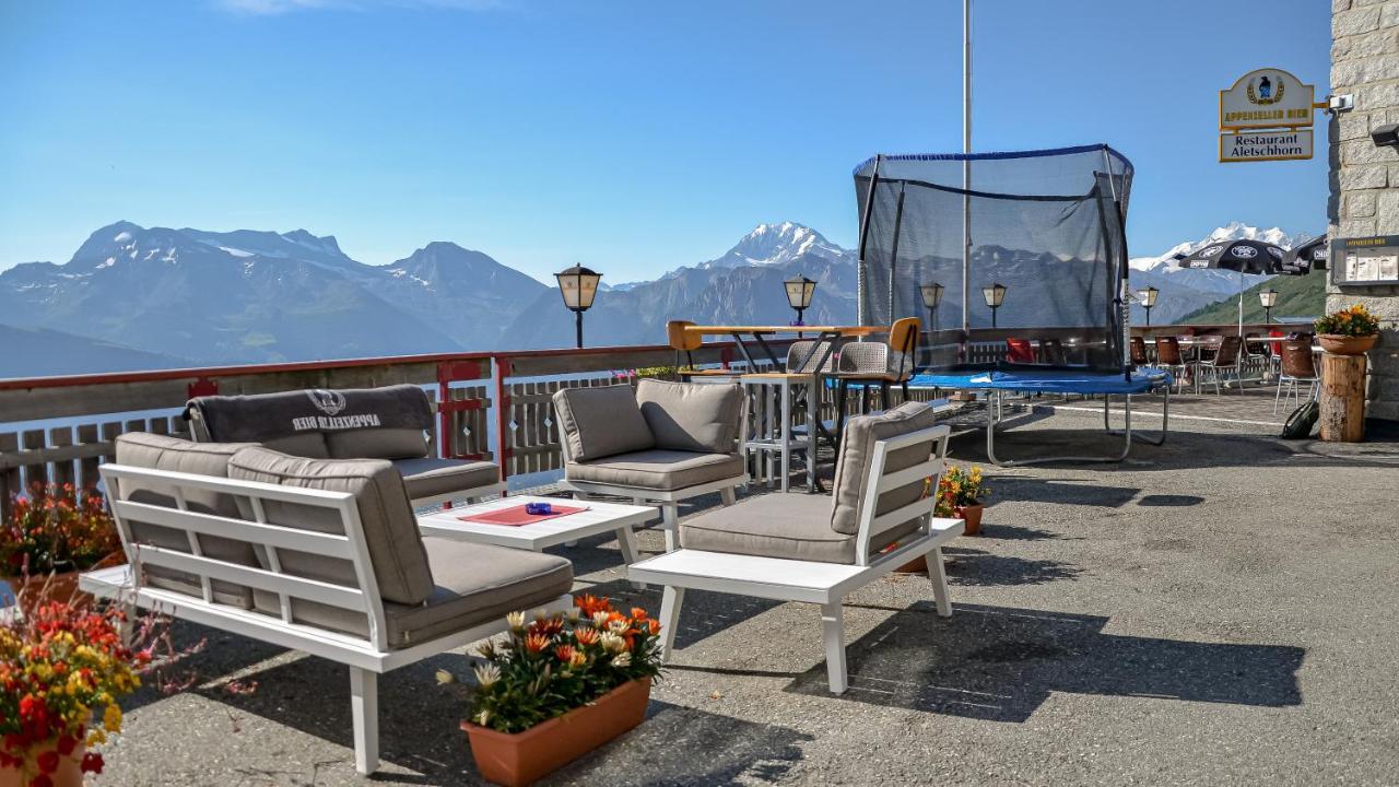 Hotel Aletschhorn Belalp Buitenkant foto