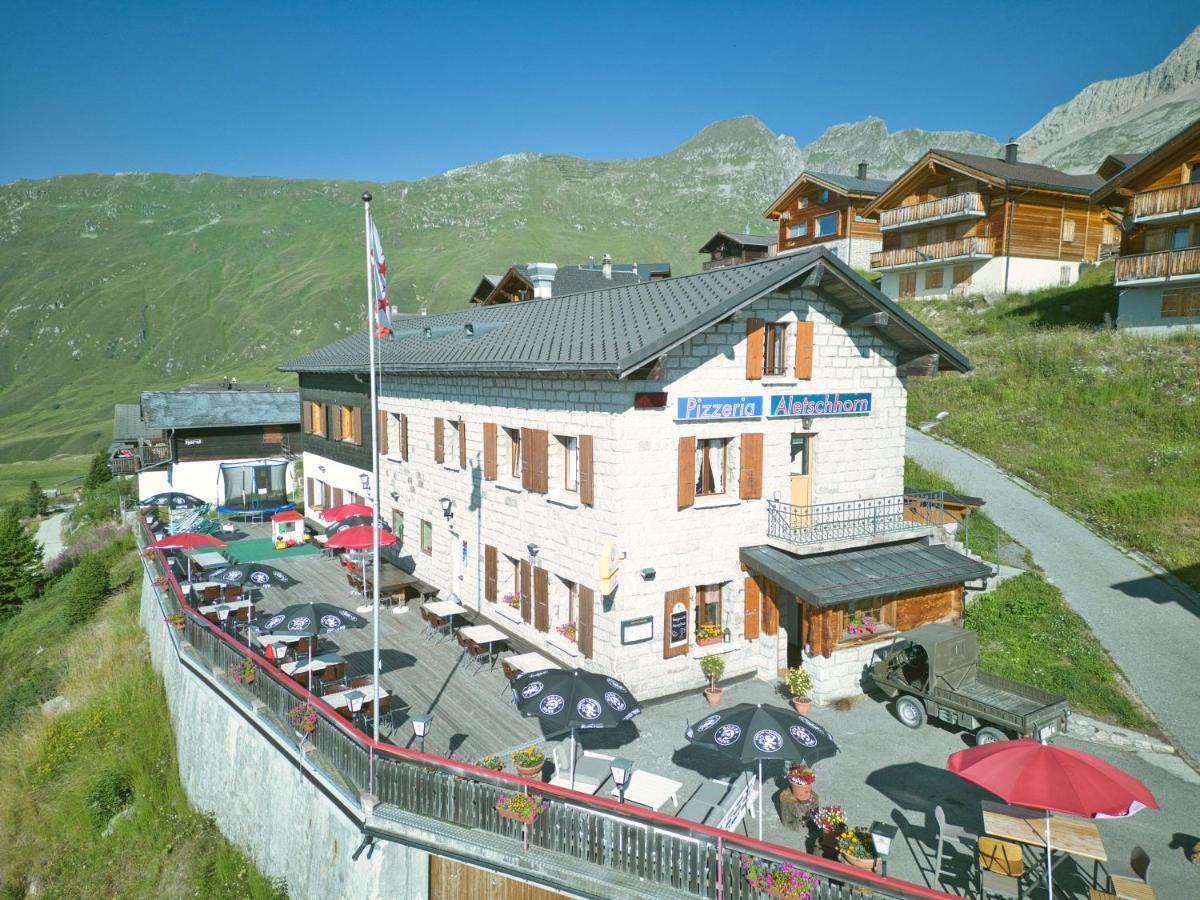 Hotel Aletschhorn Belalp Buitenkant foto